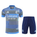 Kit Shirt + Shorts Real Madrid Gray/Blue Training 25/26