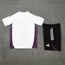 Kit Shirt + Shorts Manchester United Training White/Black 25/26