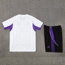 Kit Shirt + Shorts Real Madrid White/Black/Purple 25/26