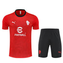 Kit Shirt + Shorts Milan Red/Black 25/26