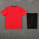 Kit Shirt + Shorts Milan Red/Black 25/26