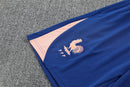 Kit Shirt + Shorts France Blue Training 25/26