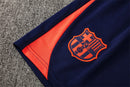 Kit Shirt + Shorts Barcelona Dark Blue/Orange 25/26