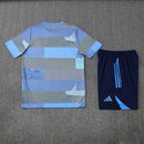 Kit Shirt + Shorts Real Madrid Gray/Blue Training 25/26