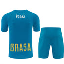 Completino Manica Corta Brasile 26/27 Uomo | Kit Allenamento
