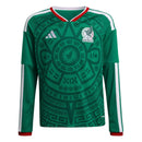 Kids kit Mexico Home Fan Jersey Long Sleeve Shirt 2026 World Cup