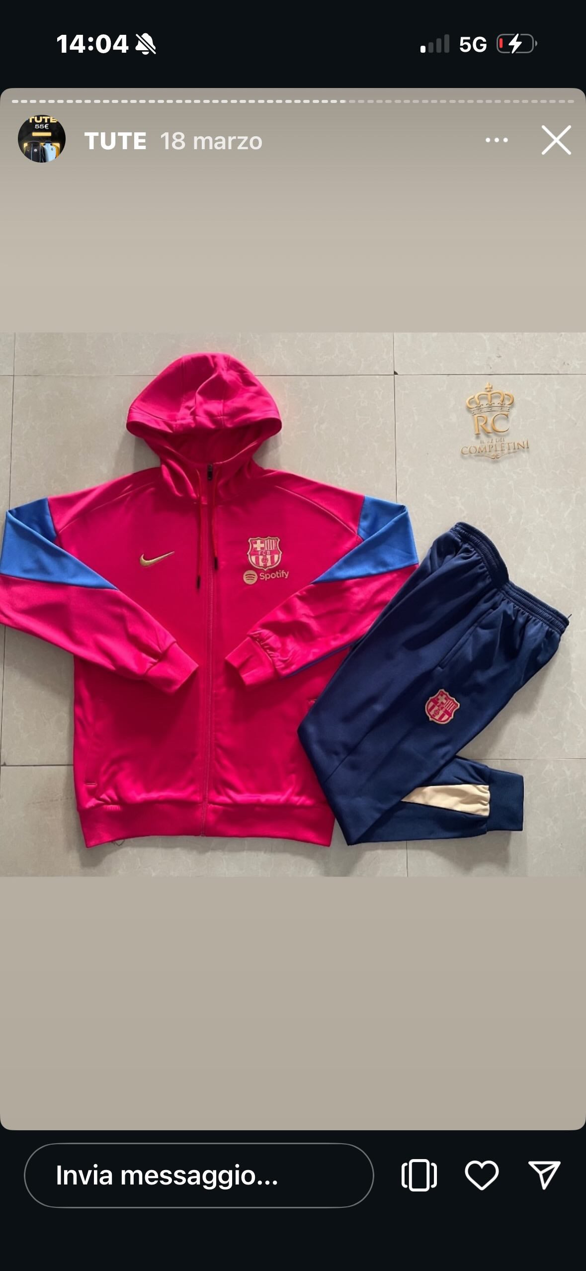 Tuta 25/26 cappuccio