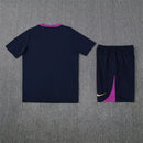 Kit Shirt + Shorts Barcelona Dark Blue Training 25/26
