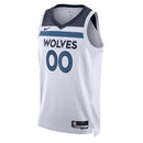 Minnesota Timberwolves Unisex 2023 White NBA Jersey - Association Edition