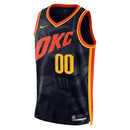Oklahoma City Thunder Unisex 23/24 NBA Jersey - Navy - City Edition